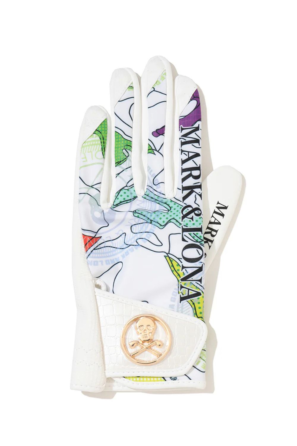 【26SS】 AXON CAMO GLOVE / カモフラージュプリント 左手用グローブ (ホワイト)