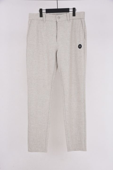 【25AW】 HOUNDSTOOTH TAPERED PANTS / 千鳥柄 テーパード パンツ (ベージュ)