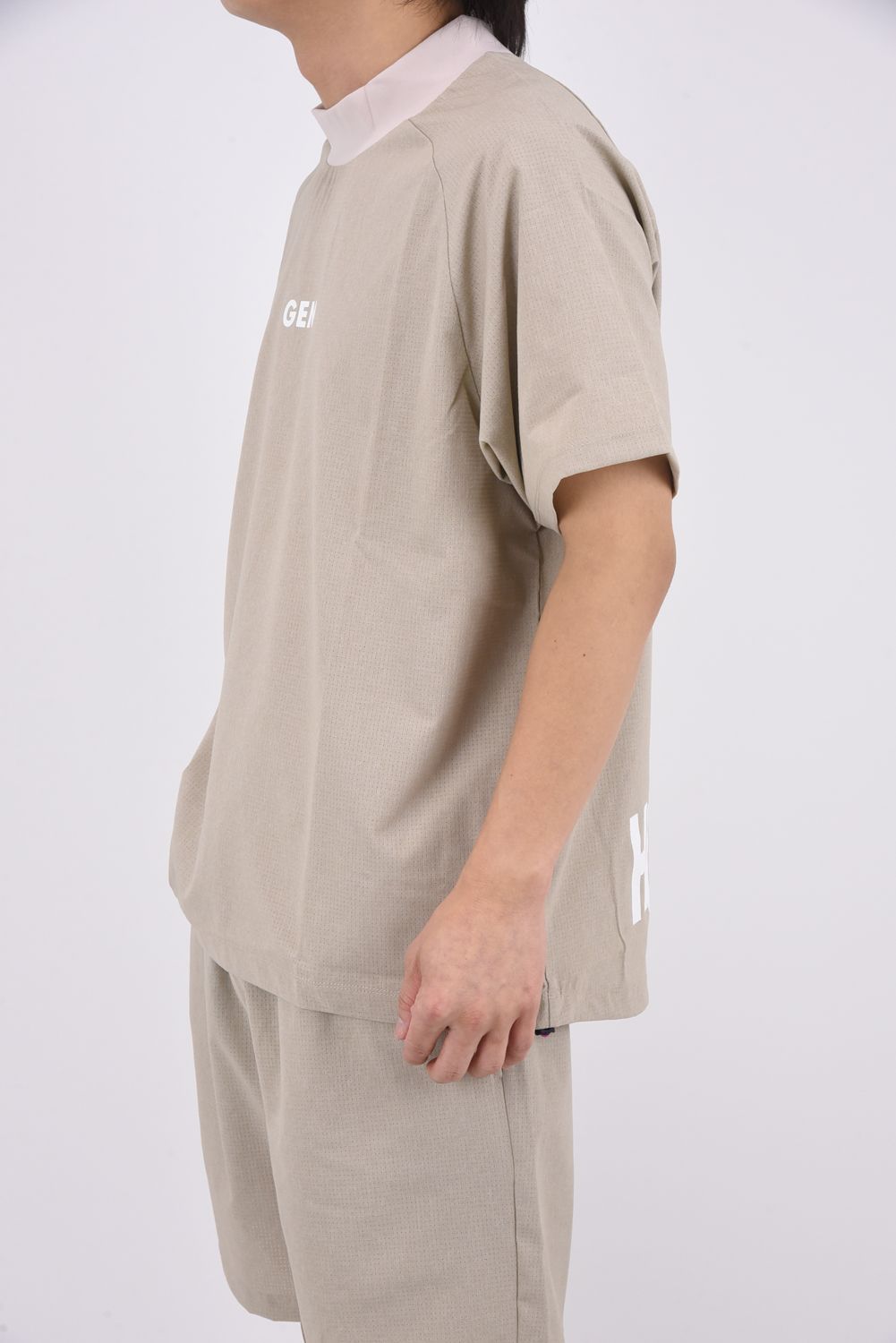 【26SS】 DOT AIR MOCK NECK / ドットエアー モックネック （グレー）