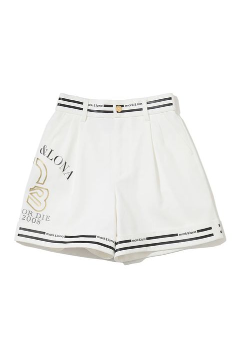 【26SS】【レディース】 VELA NAUTICA CULOTTES / バイカラー マリンテイスト キュロットパンツ (ホワイト)