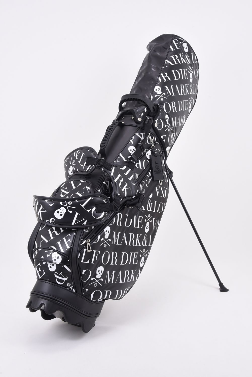 新作 MARK&LONA カートタイプキャディバッグ BLACK 残り1点新品