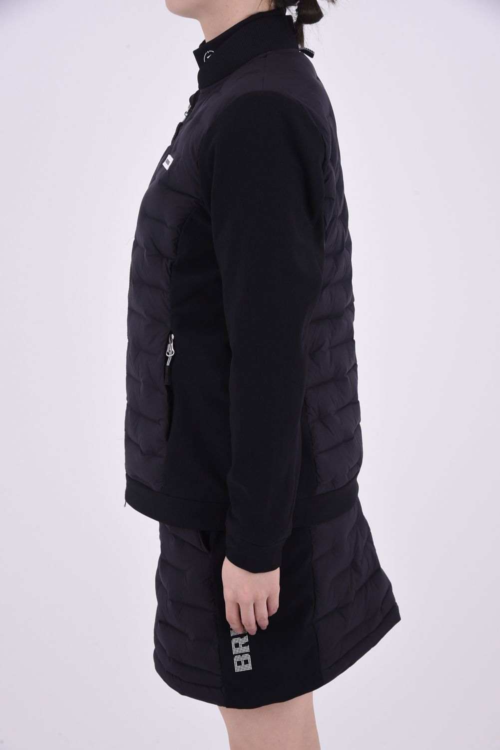 【レディース】 WOMENS HYBRID DOWN MA-1 JACKET / ハイブリットダウン MA-1 ジャケット (ブラック)