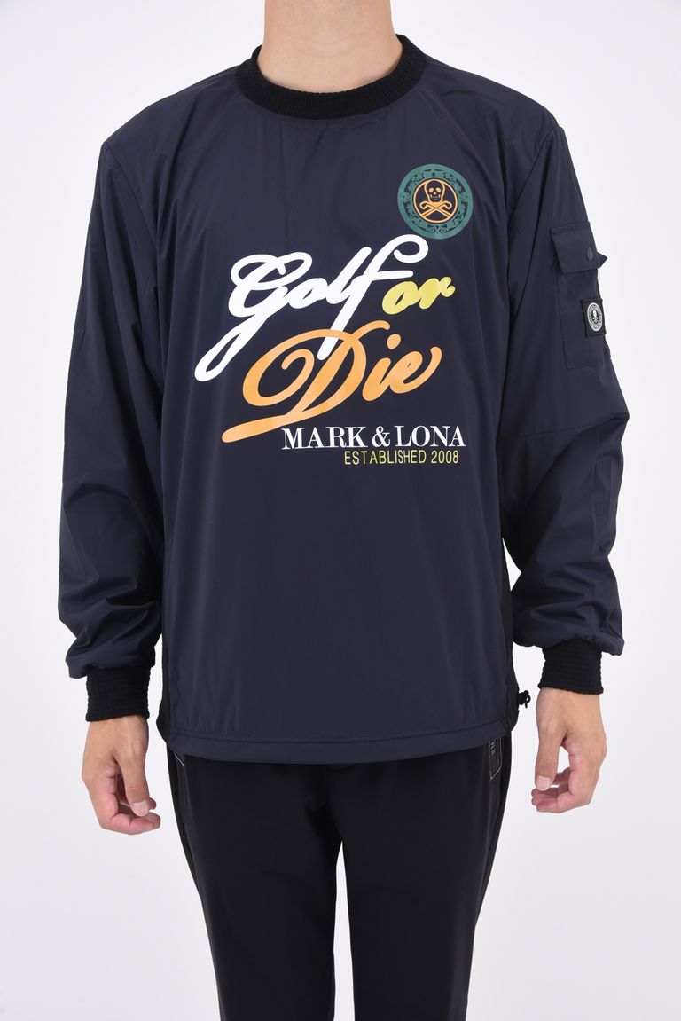 MARK&LONA - G.O.D HYBRID WIND SHELL TOP / 筆記体ロゴ 