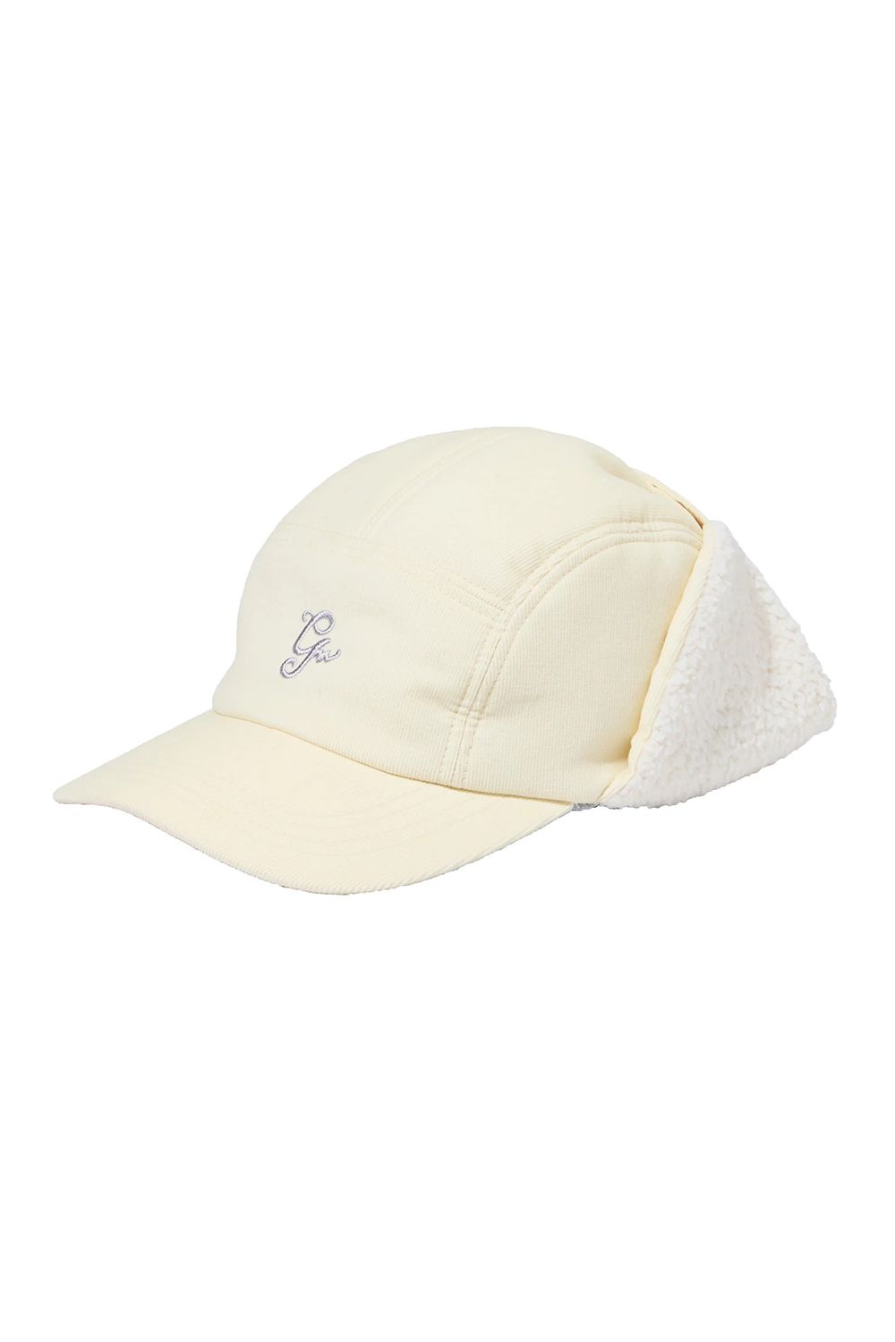 【26AW】 2WAY FLAP CAP / ボア素材 イヤーマフ ベースボールキャップ (ホワイト)