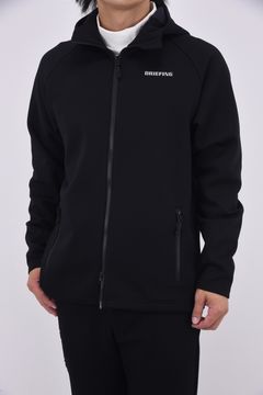 【25AW】 MEN'S WARM 3D LOGO PARKA / ダンボールニット 3D ロゴパーカー (ブラック)