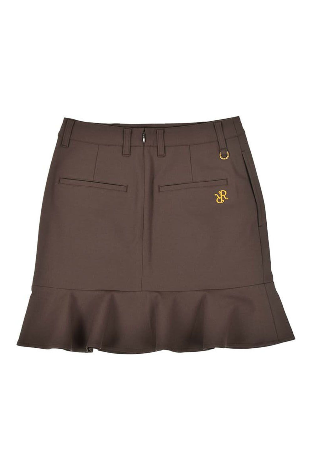【レディース】 WOMENS SOFT THERMO PEPLUM SKIRT / 裏微起毛 ソフトサーモ ペプラム スカート (ブラウン)*