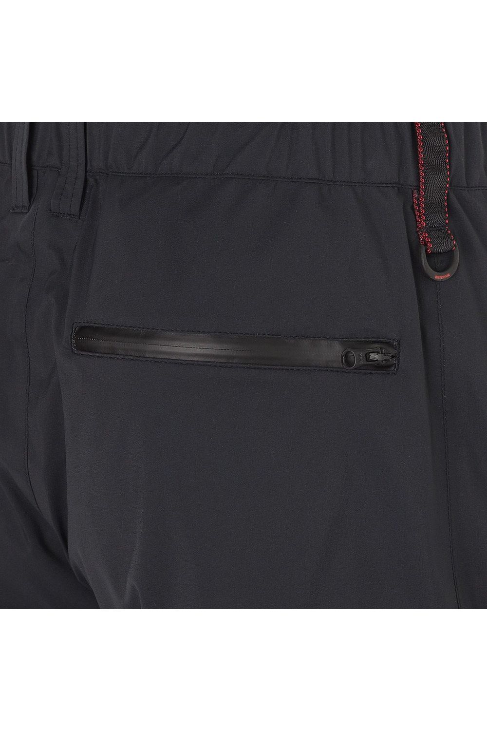 【26SS】 MEN'S WATERPROOF PANTS / マイクロリップナイロン レインパンツ (ブラック)