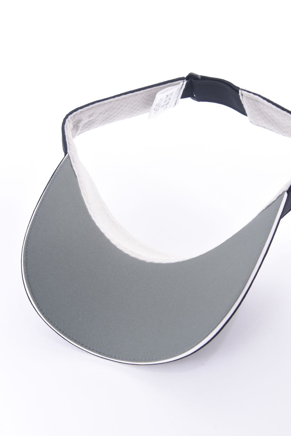 LOGO VISOR / 立体ロゴ刺繍 バイザー (ブラック)