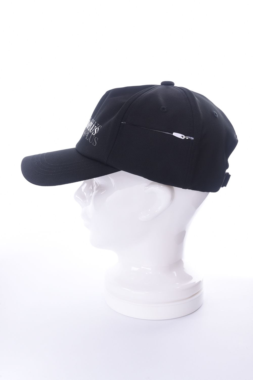 CONTINUOUS PATTERN CAP / コンティニュアス ロゴ ベースボールキャップ (ブラック)