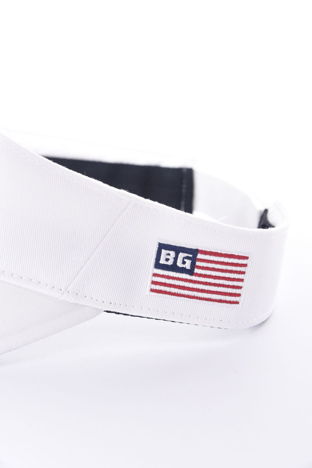 【26SS】 MEN’S BASIC VISOR / ベーシック ブランドロゴ サンバイザー (ホワイト)