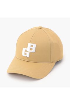 BG INITIAL CAP / BGイニシャルロゴ キャップ (ベージュ)