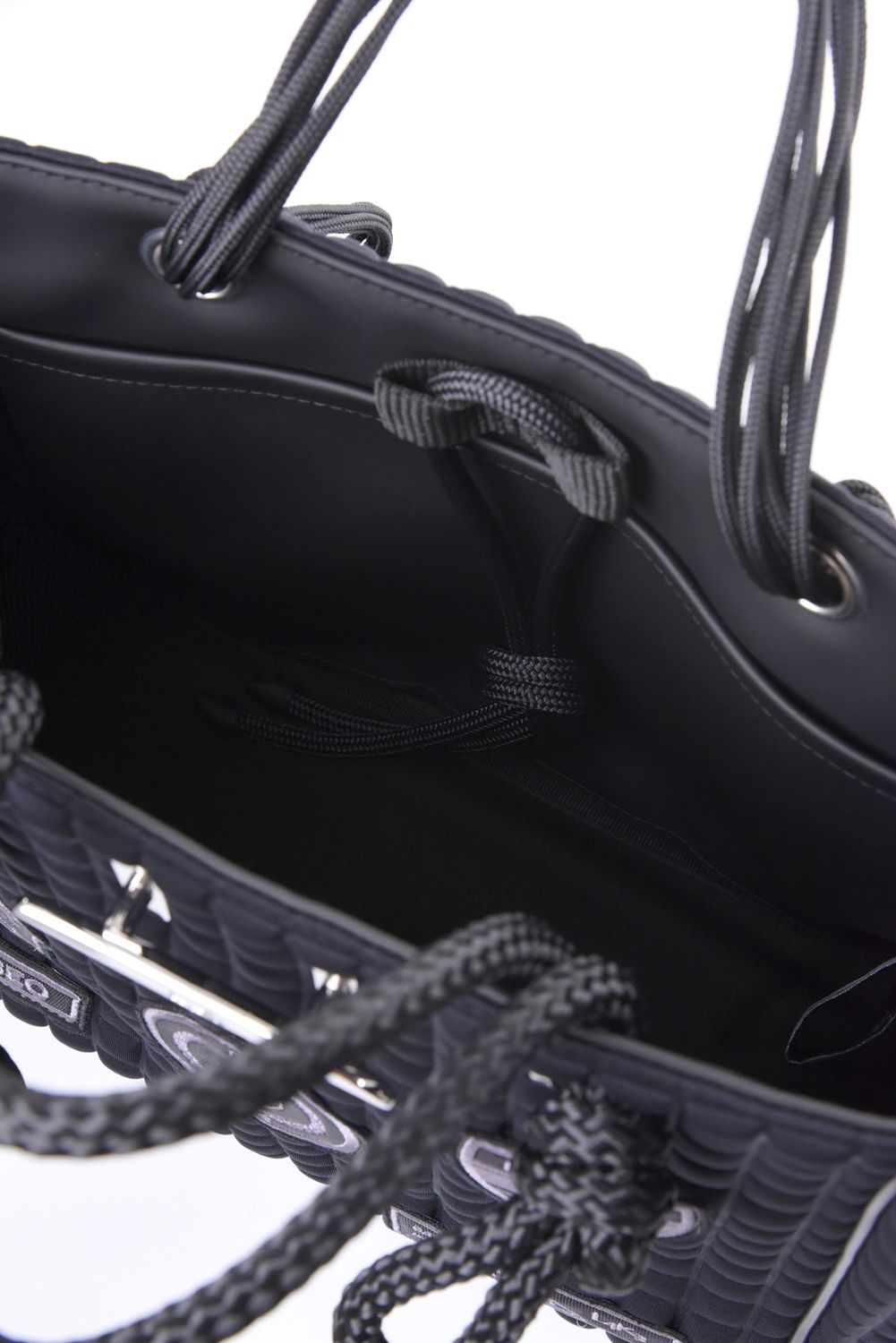 CLEAT TOTE mini TOM1002PA2 / クリート トート ミニバッグ スクエア （ブラック/パッチ）*
