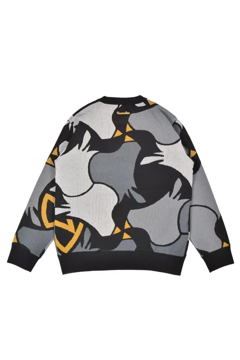 【26AW】 AIRSHUT BIRDSTILE KNIT / エアシャット バーズタイルニット (ブラック/オフホワイト)*