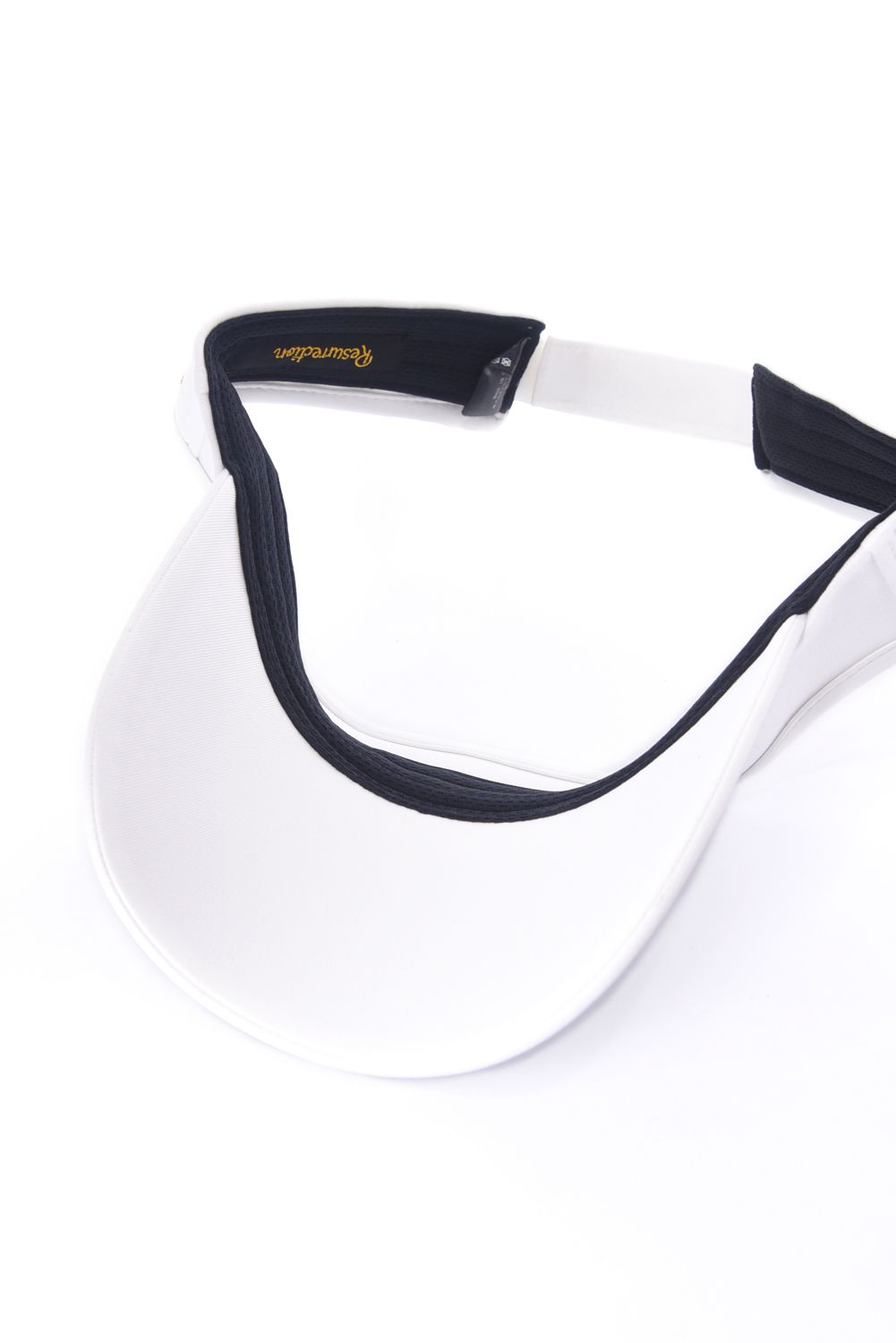 HYBRID 2TONE SUNVISOR / 異素材切り替え ツートーンサンバイザー (ホワイト)