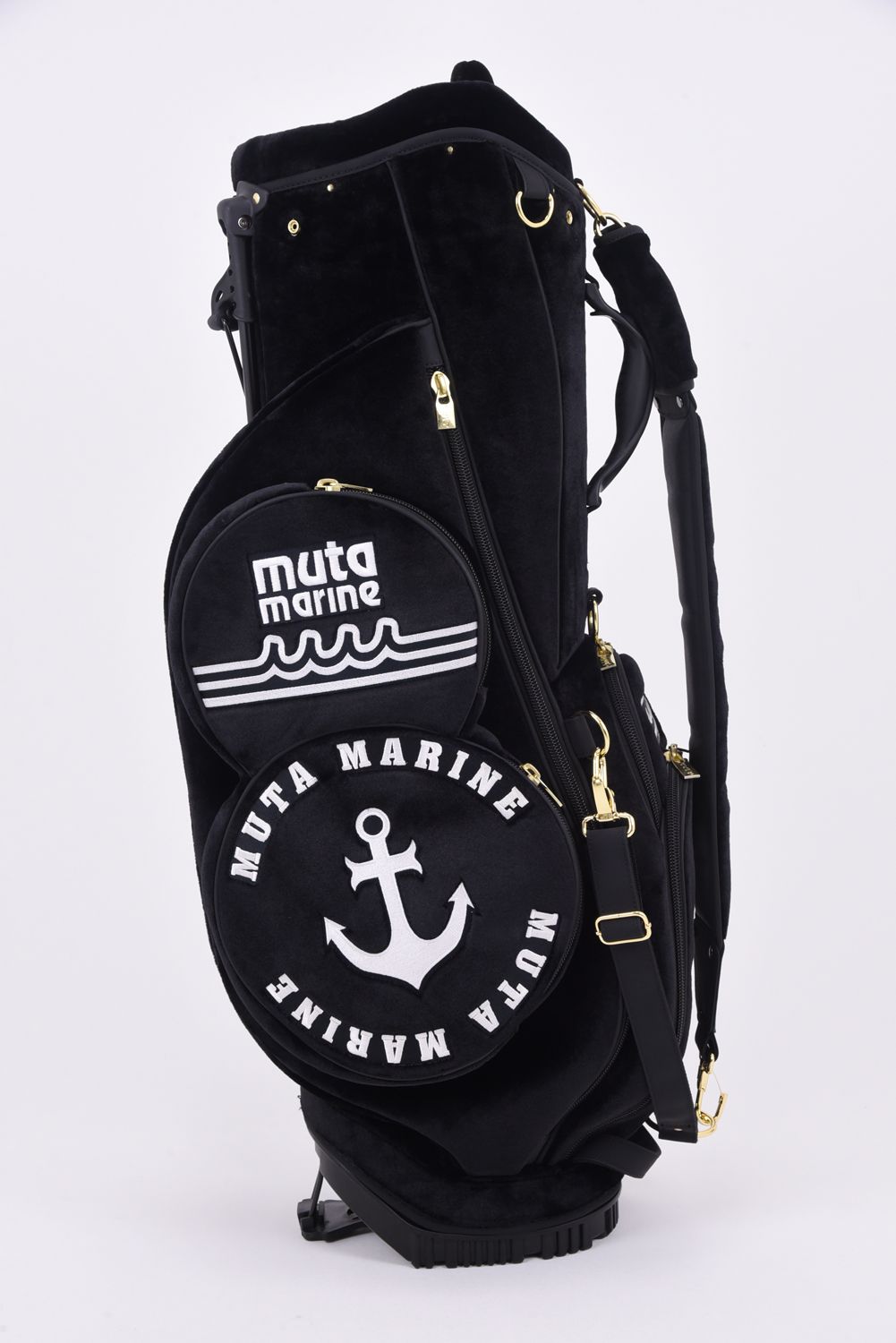 muta - 【銀行振込・代金引換不可】 【返品・交換不可】 CADDY BAG / ボア キャディバッグ ブラック* | GOSSIP GOLF