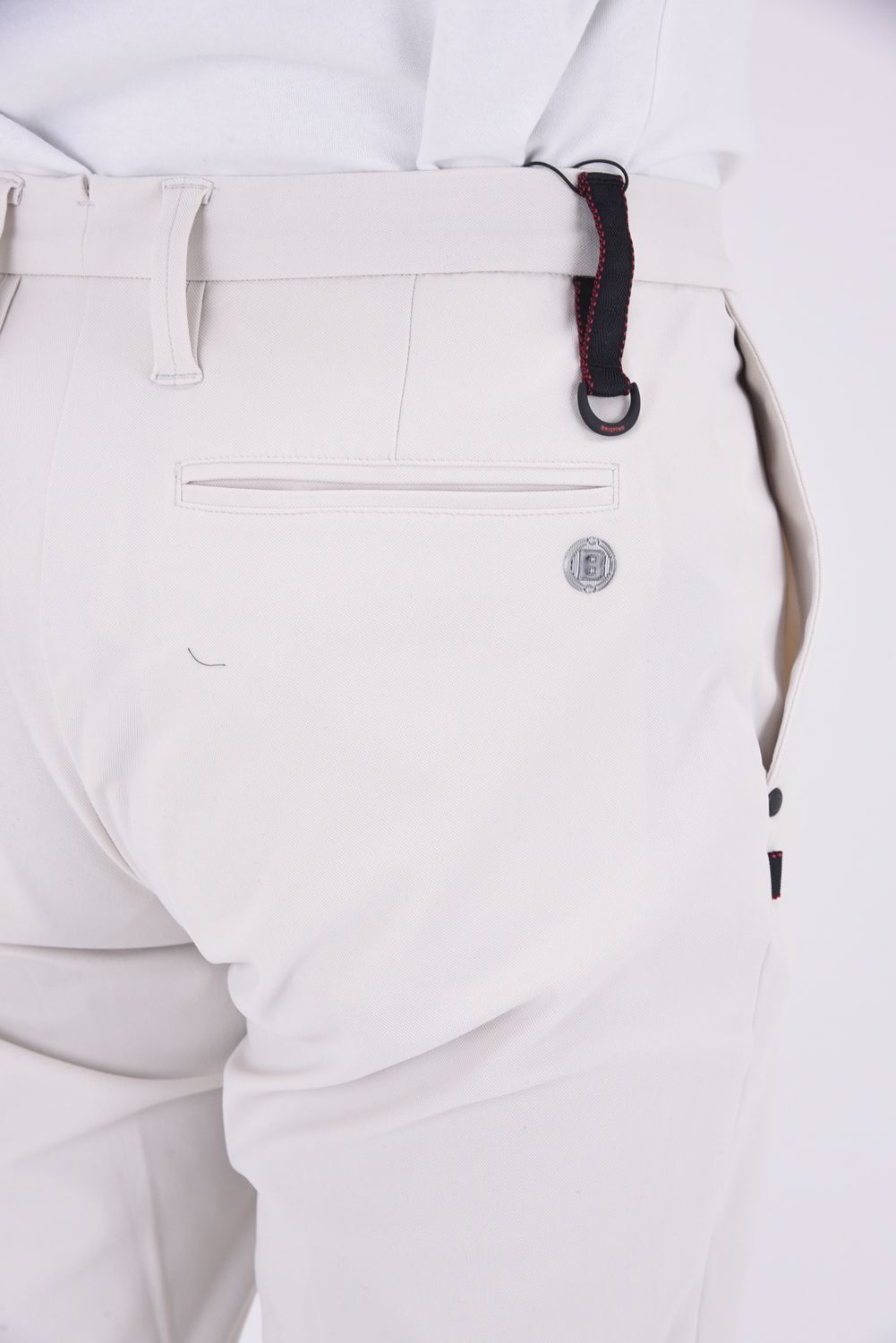 【25SS】 MENS BASIC PANTS / ベーシック フルレングス ストレッチ パンツ (アイヴォリー)