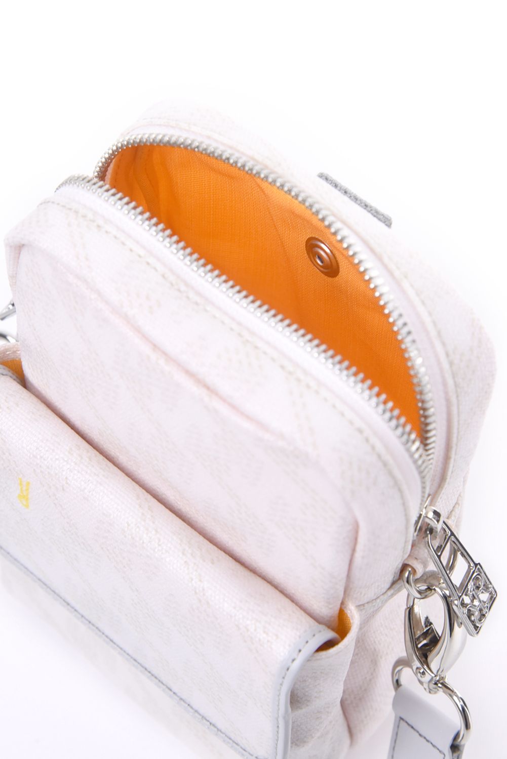 LORO (ロロ) / ブランドオリジナルテキスタイル 2WAYショルダーポーチ (モノホワイト)*