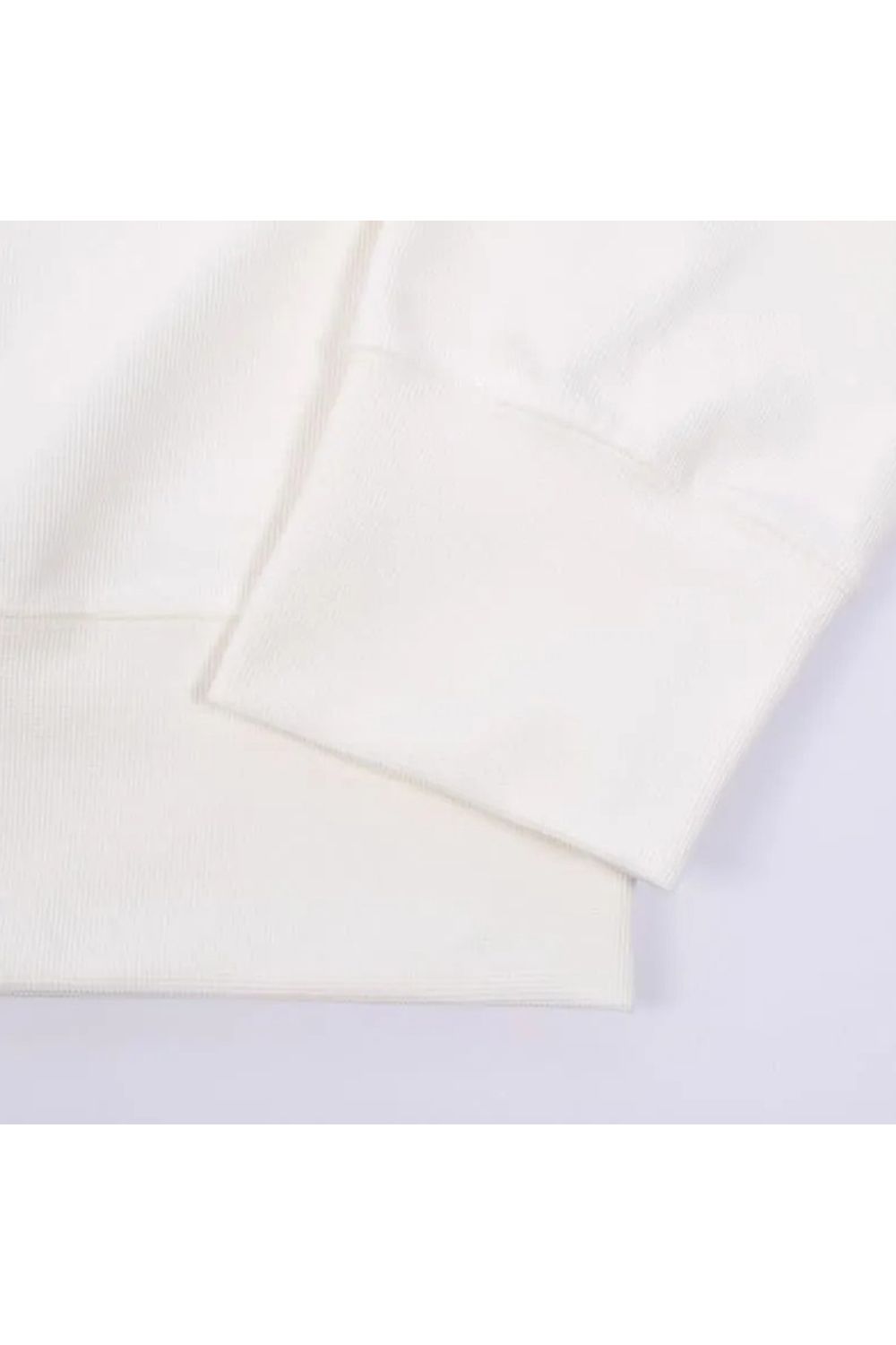 【26AW】 DETACHABLE COLLAR SWEAT / デタッチャブルカラースウェット (ホワイト)*