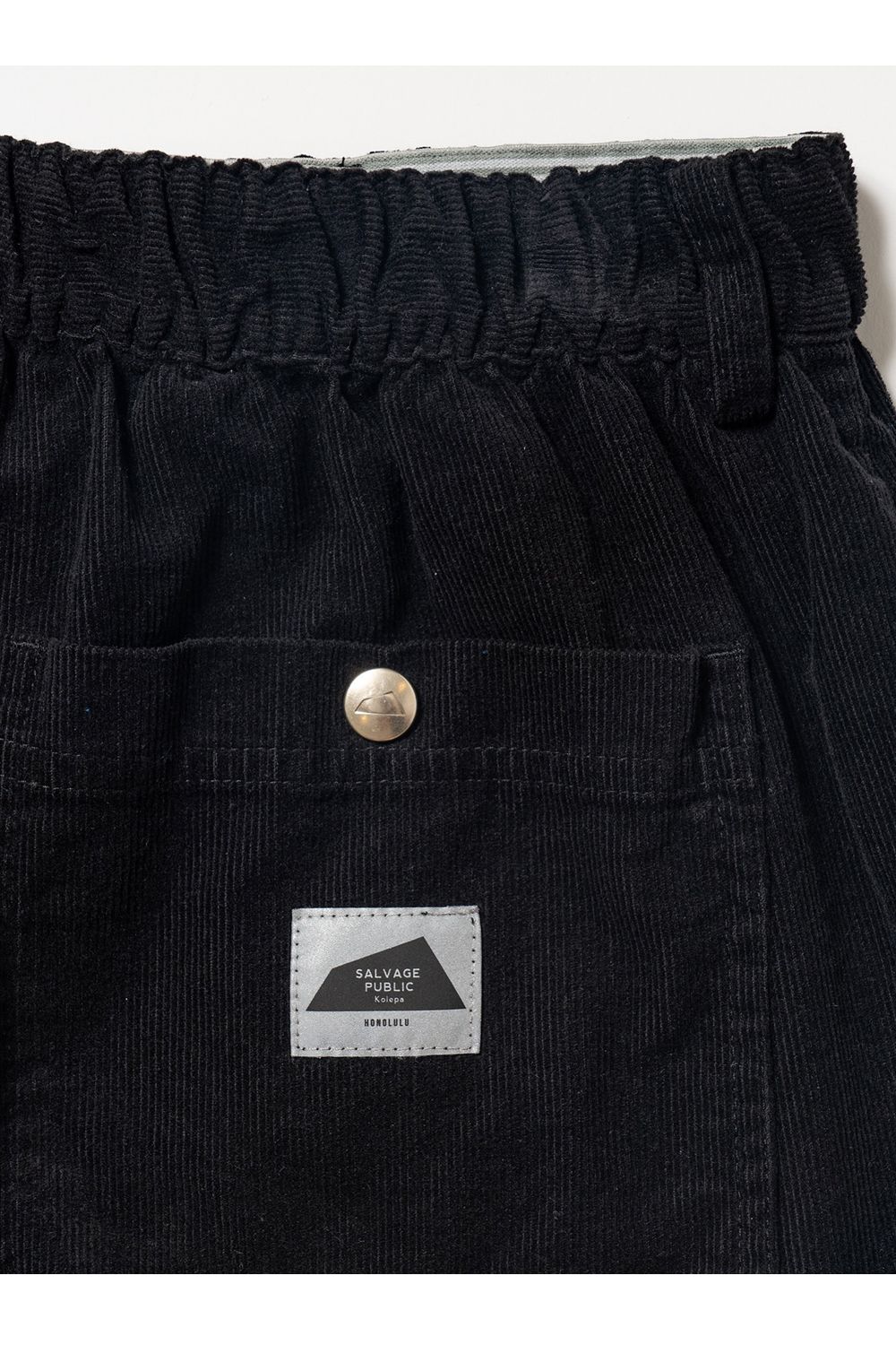 【2026SS】 Uka Corduroy Shorts / 16ウェルコーデュロイ ショートパンツ (ブラック) (3月入荷予定)