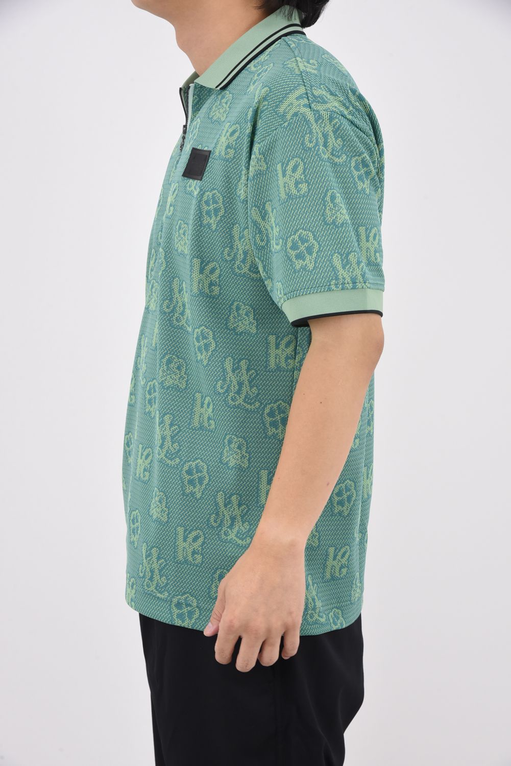 MARK&LONA - 【2025AW】 MOLECULAR MONOGRAM POLO / モノグラム