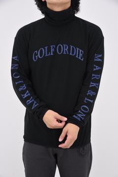 GOD ANTISTATIC FLEECE INNER / マイクロフリース素材 ブランドロゴ ハイネックインナー (ブラック)