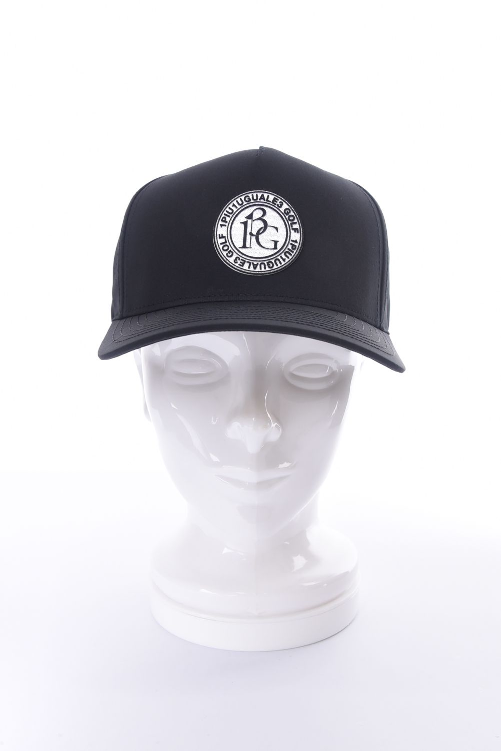 【26SS】 SNAPBACK CAP 113G / サークルデザイン パンチングメッシュ スナップバックキャップ  (ブラック)