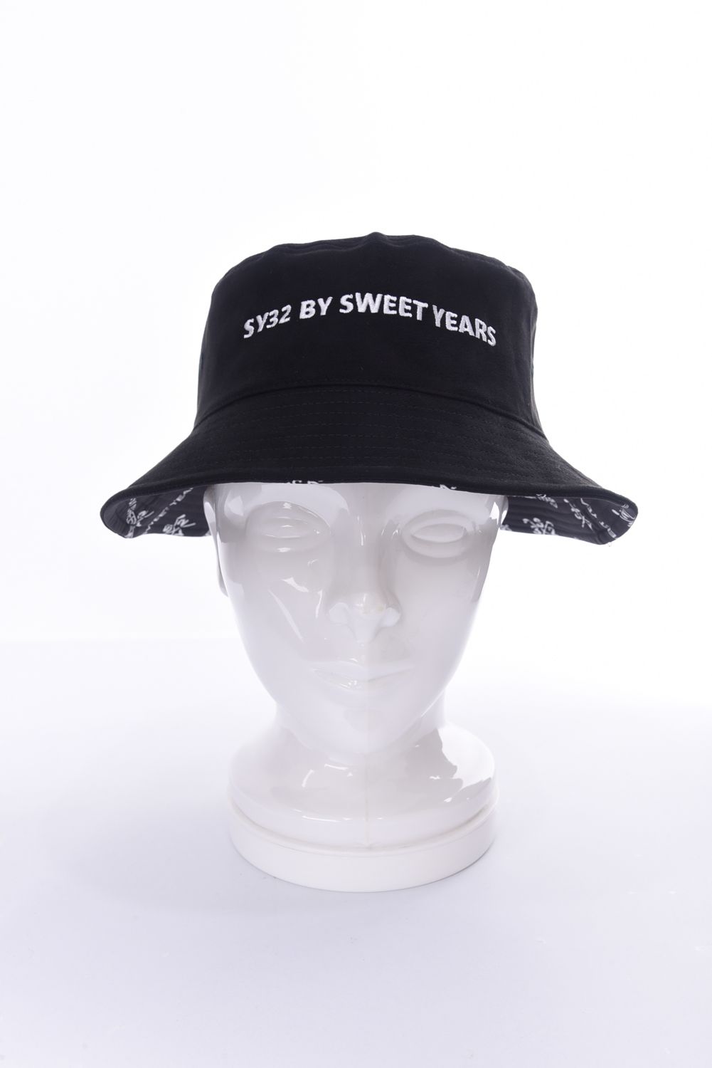 REVERSIBLE HAT / リバーシブル バケットハット (ブラック)