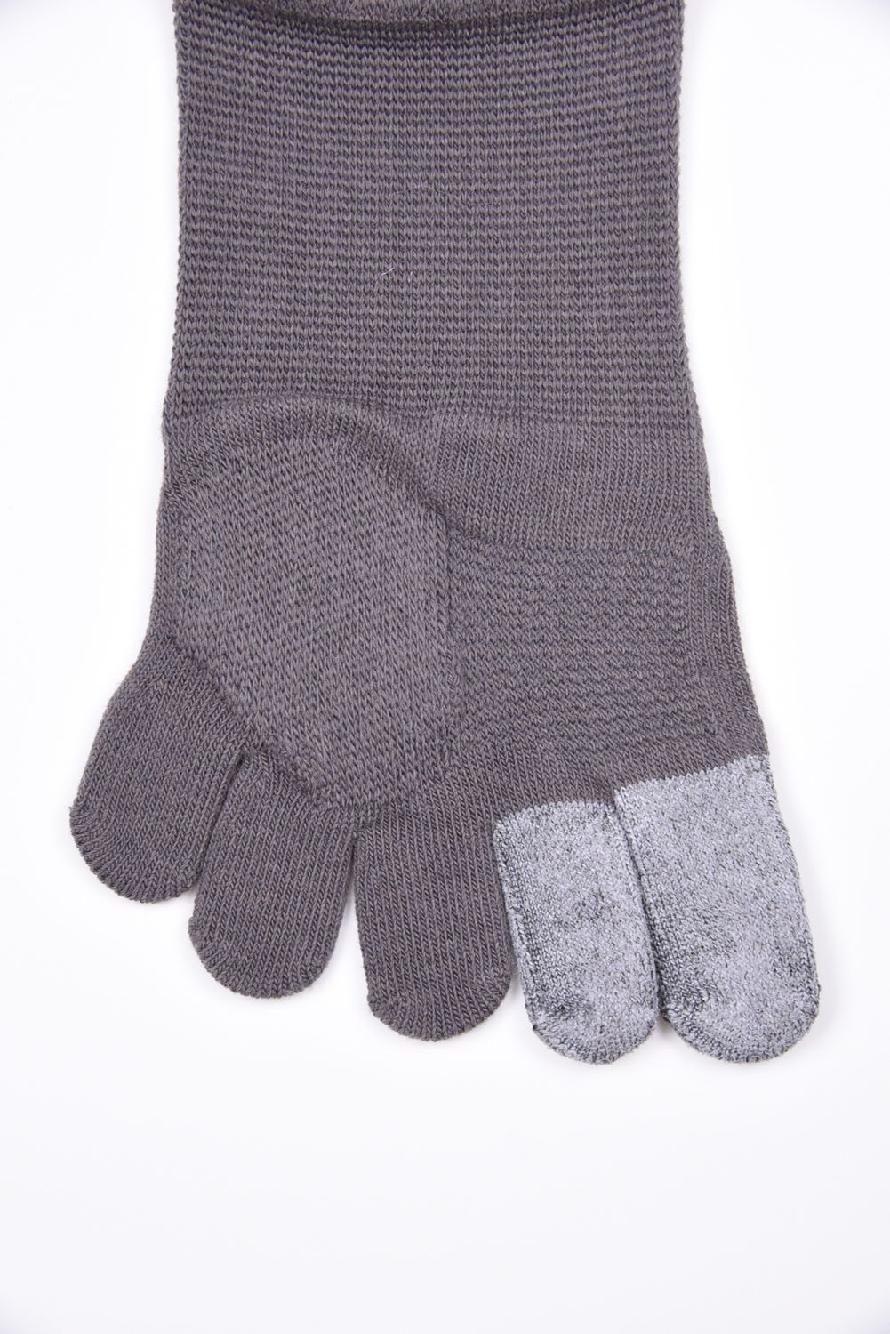 【26SS】 MEN'S CORDURA 5-TOE SOCKS / コーデュラコットン 5本指ショートソックス (グレー)