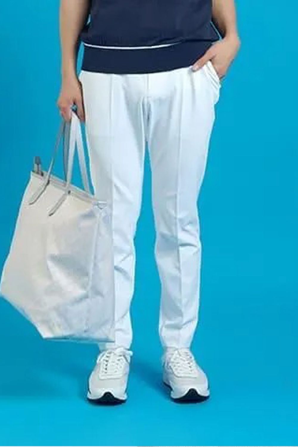 【26SS】 BASIC LONG PANTS / ベーシック ロングパンツ (ホワイト)*