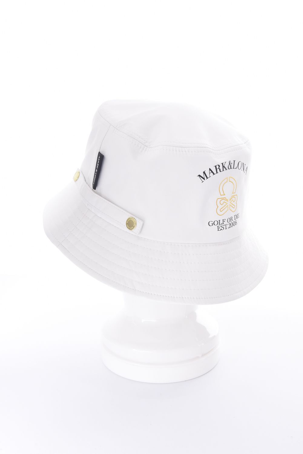 【26SS】 ULTIMA PACKABLE BUCKET HAT / エレメントスカルロゴ パッカブルバケットハット (ホワイト)