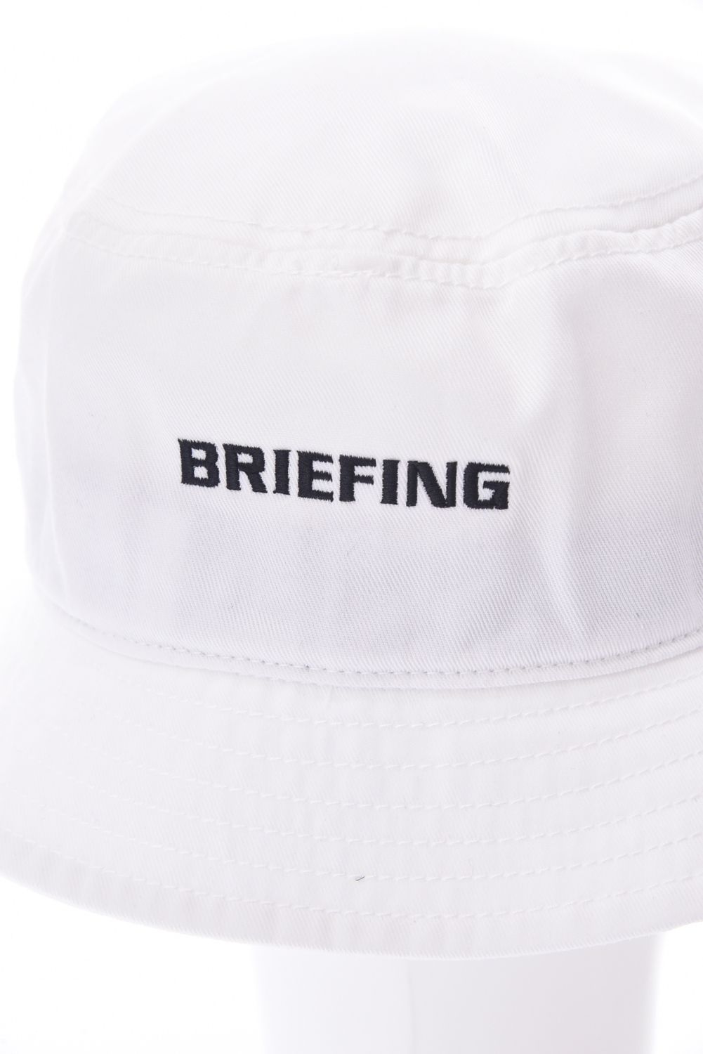 【26SS】 MEN’S BG LOGO HAT / BGロゴ バケットハット (ホワイト)
