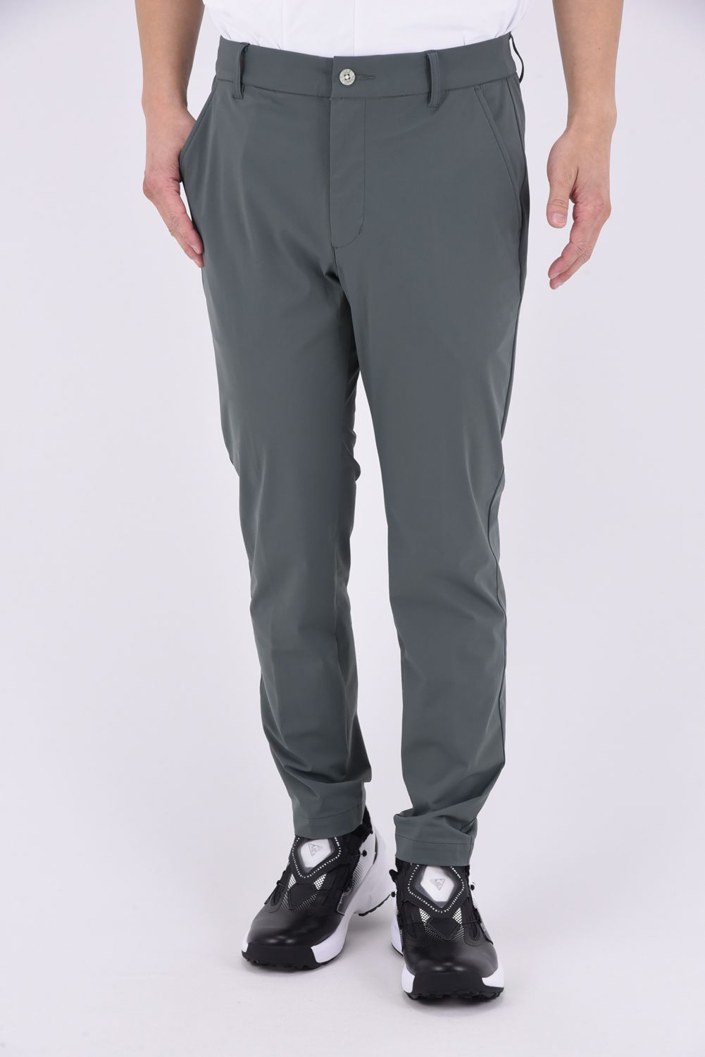 【25SS】 AMPHIBIAS LONG PANTS / アンフィビアス ロングパンツ (チャコールグリーン)