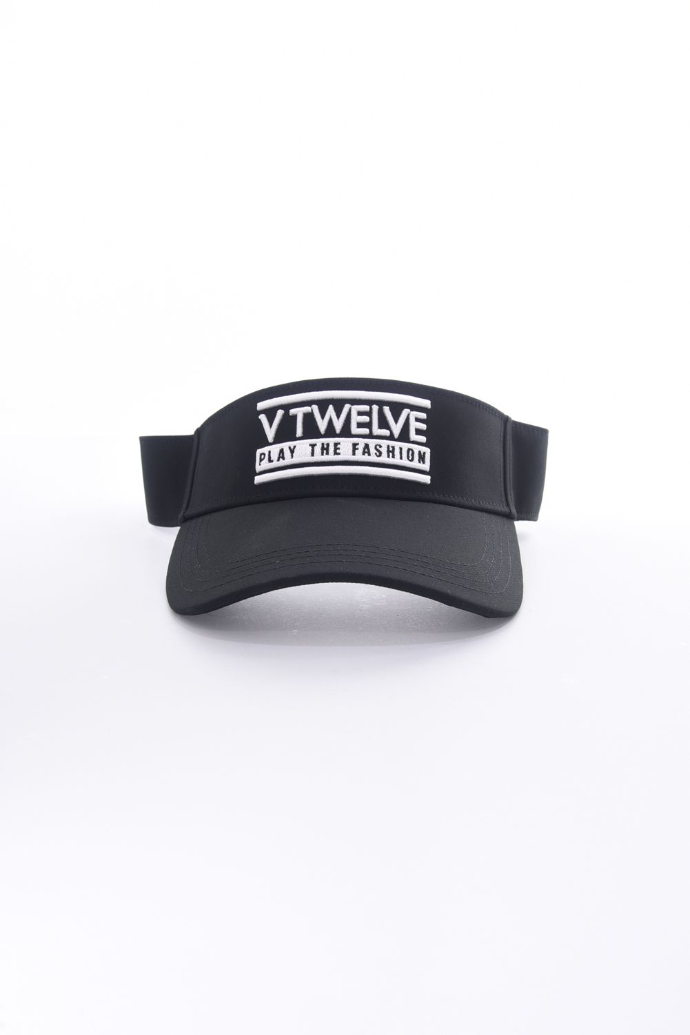 CINE VISOR / V12ロゴ サンバイザー (ブラック)