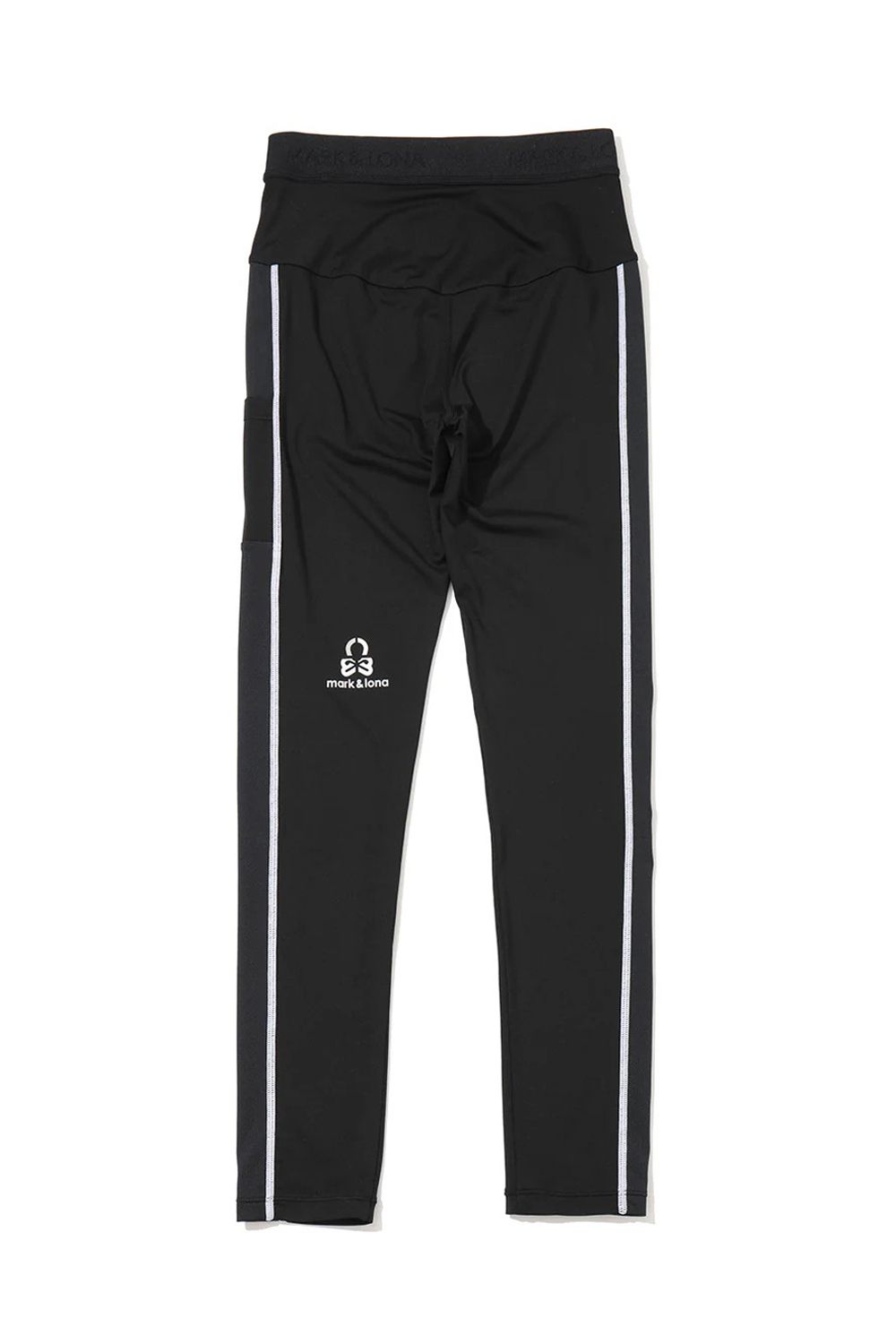 【26SS】【レディース】 HEC DUAL PANEL PERFORMANCE LEGGINGS / ジャージーロメリーナ サイドライン レギンスパンツ (ブラック)