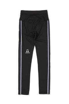 【26SS】【レディース】 HEC DUAL PANEL PERFORMANCE LEGGINGS / ジャージーロメリーナ サイドライン レギンスパンツ (ブラック)