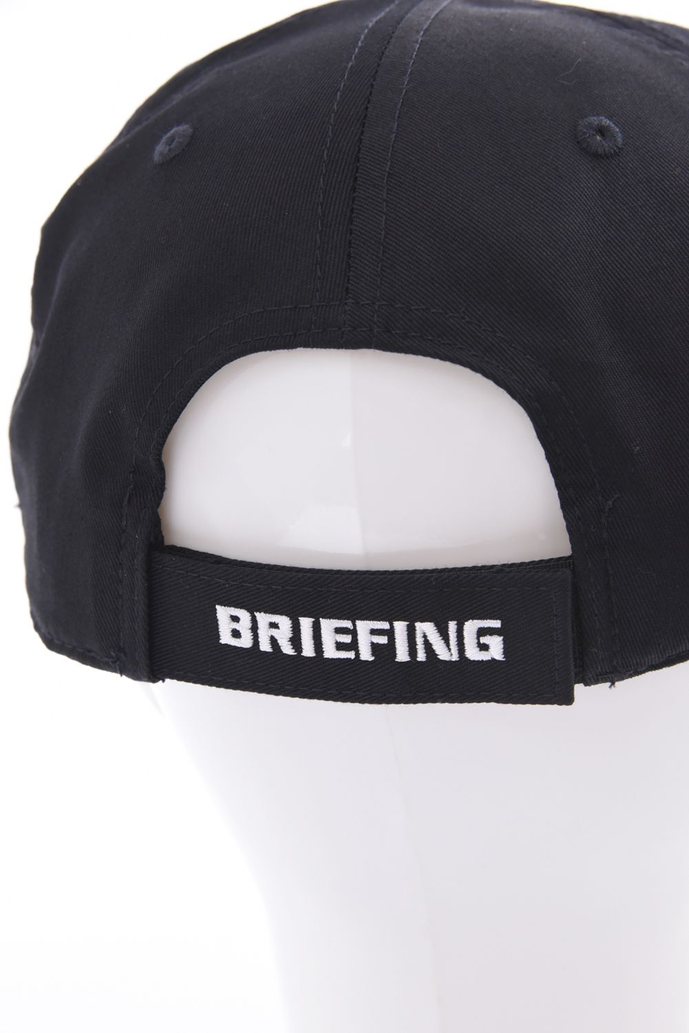 【26AW】 MEN’S BASIC FLAT VISOR CAP / ベーシック ブランドロゴ フラットキャップ (ブラック)