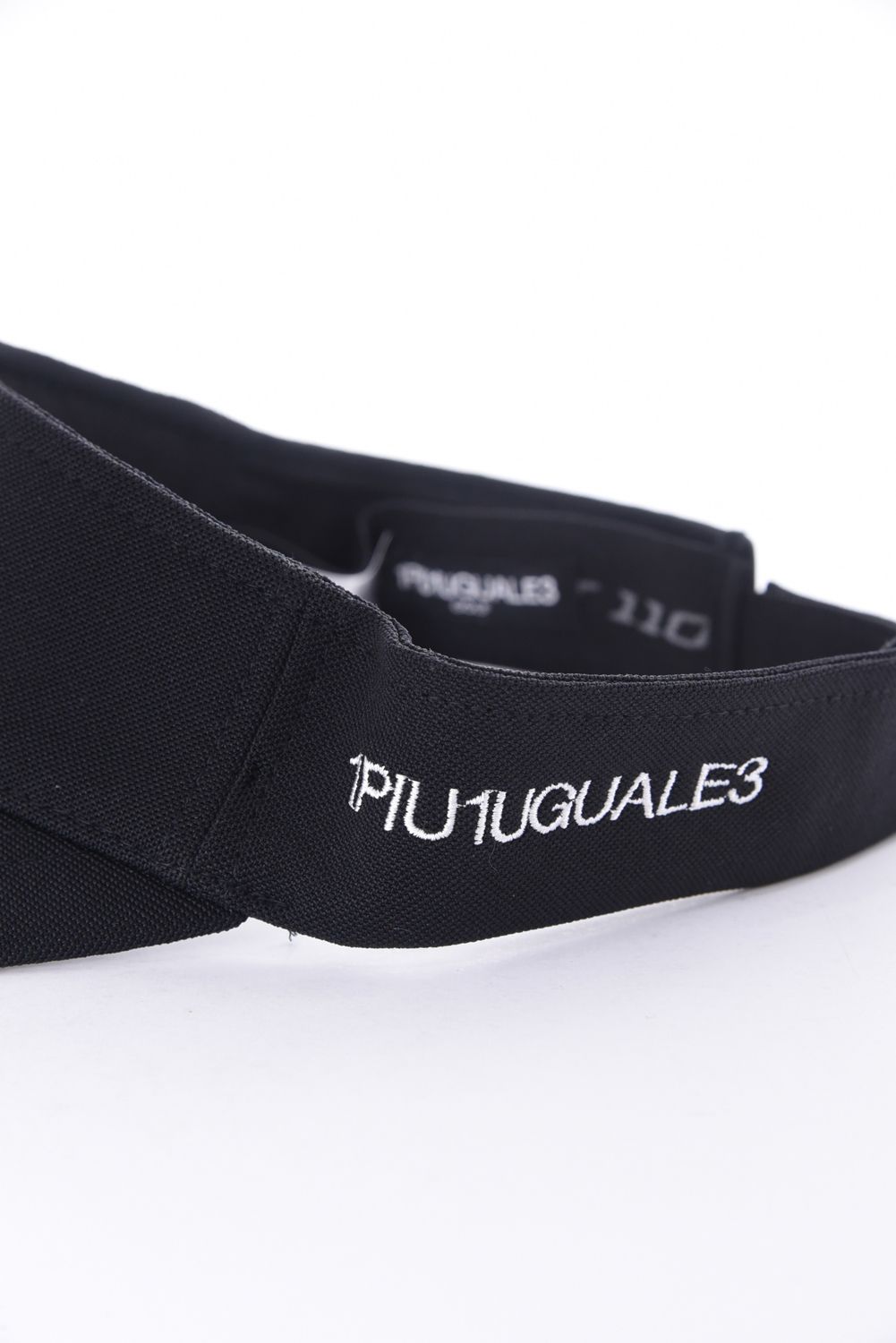 【26SS】 VISOR113G＆1PIU1UGUALE3 / バイザー (ブラック)