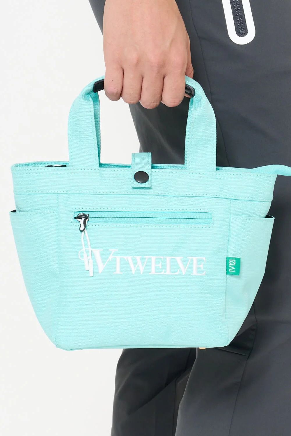 【26AW】 AWA CART BAG / ブランドロゴ カートバッグ (ターコイズ)