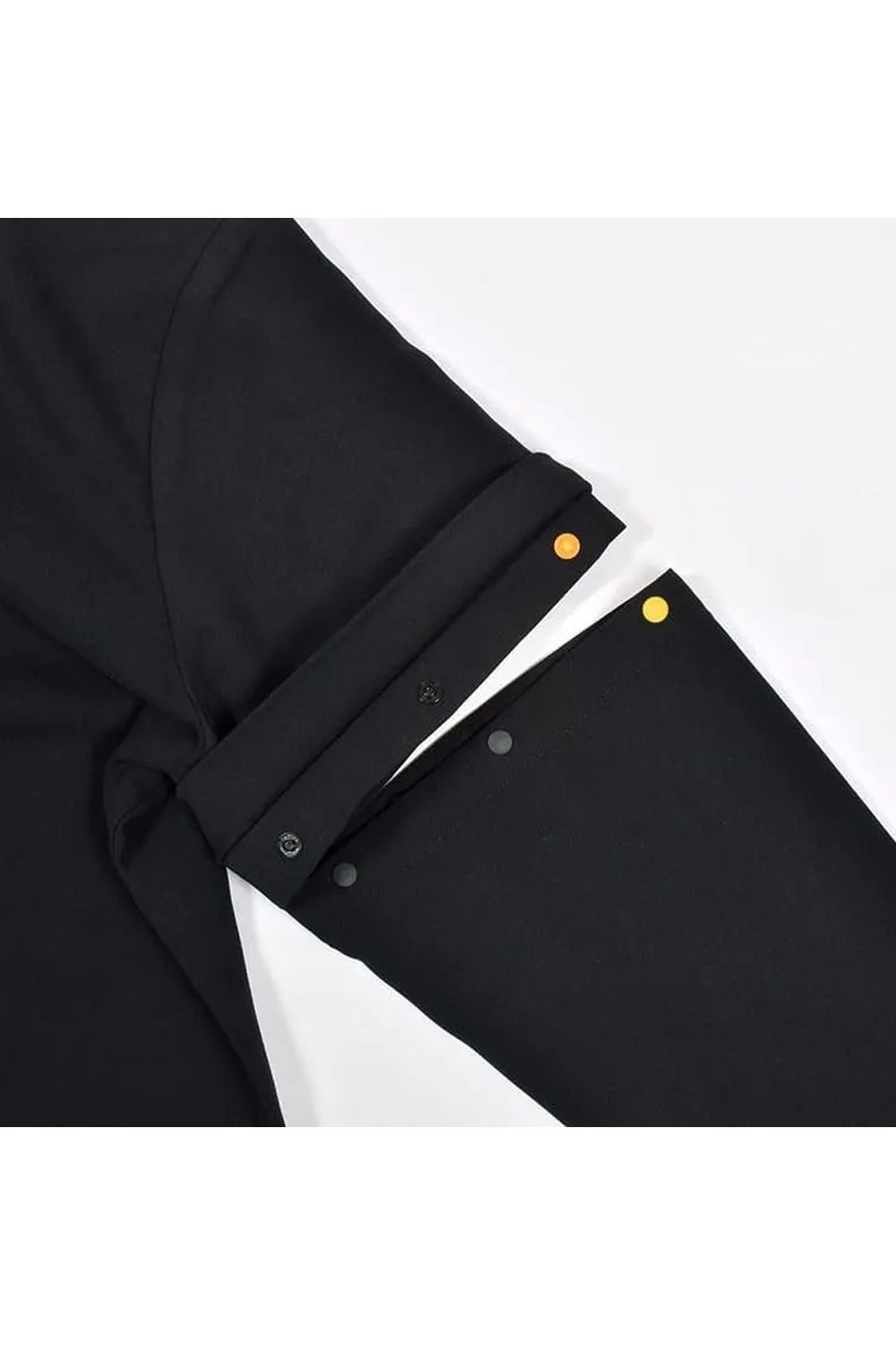 【26AW】【レディース】 DETACHABLE HALF ZIP SHIRT / スムースストレッチ生地 スリーブデタッチャブル 2WAYハーフジップシャツ (ブラック)*