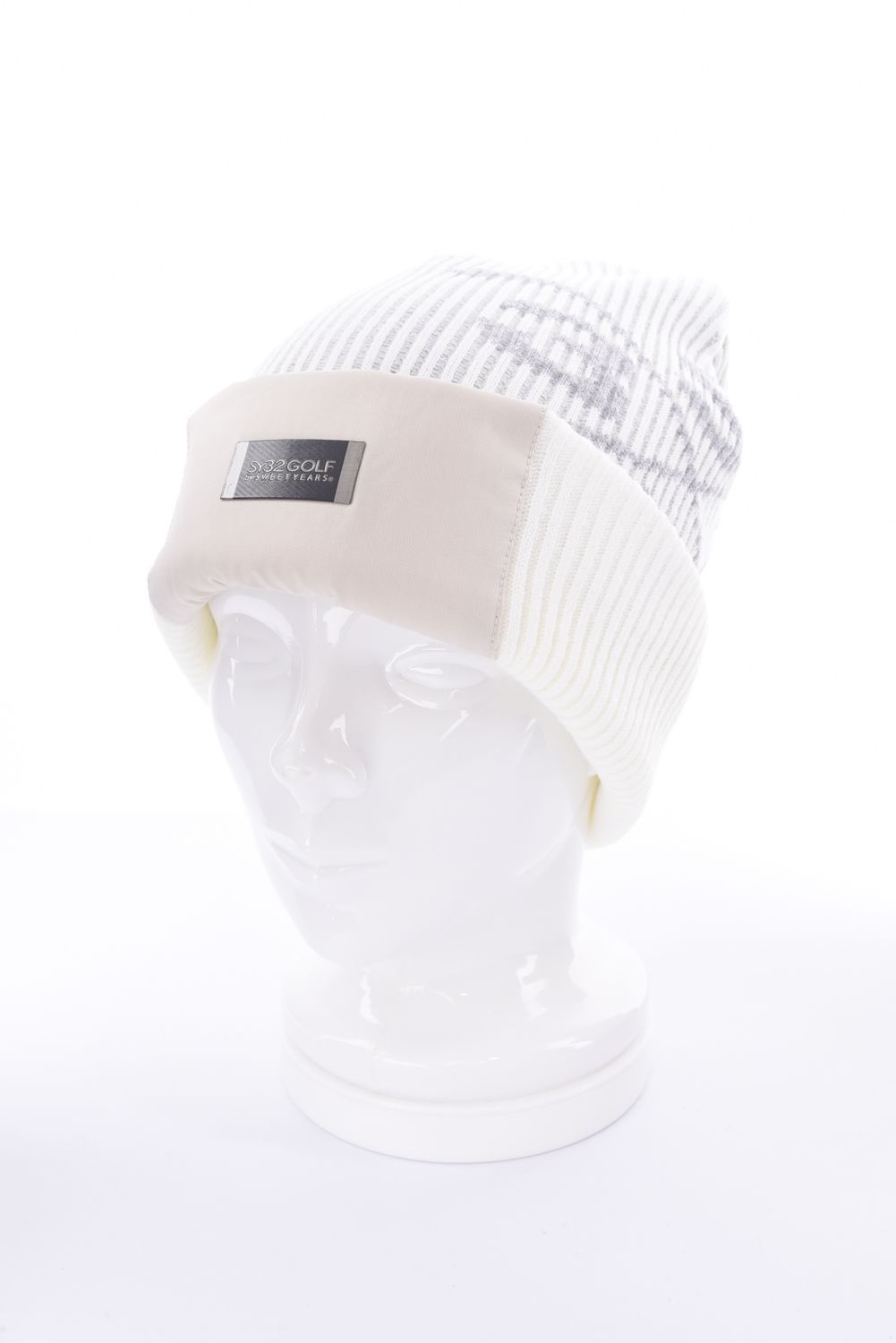 LOGO KNIT CAP / ロゴ ニットキャップ (ホワイト)