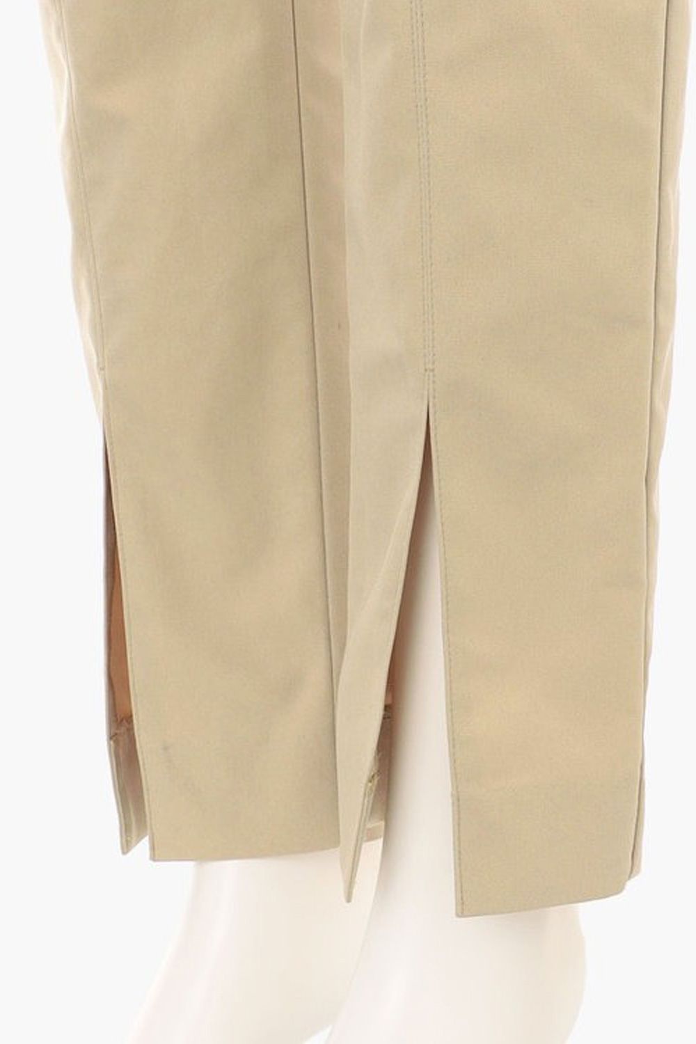 【25AW】【レディース】WS WR STRETCH CENTER STITCH SLIT PANTS / ストレッチパンツ (ベージュ)