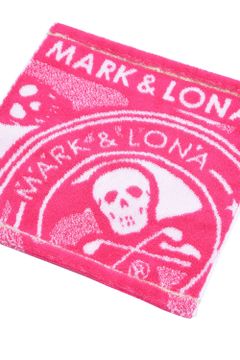 【プレゼント好適品】 HAND TOWEL(SMALL) / スカルカモフラージュ柄 今治 ハンドタオル (ピンク)
