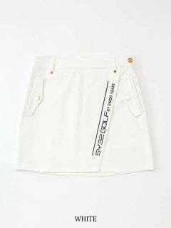 【26SS】【レディース】 MINI HERRINGBONE SKIRT / ミニヘリンボーン スカート (ホワイト)*