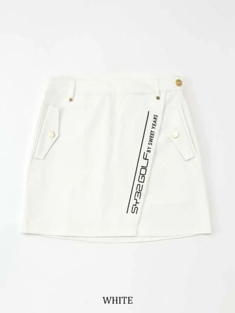 【26SS】【レディース】 MINI HERRINGBONE SKIRT / ミニヘリンボーン スカート (ホワイト)*
