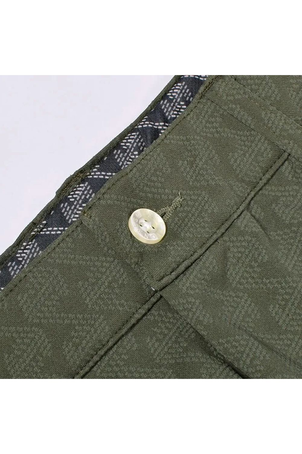 【26AW】 MENS GM JACQUARD JOGGER PANTS / GMジャガード ジョガーパンツ (カーキ)*