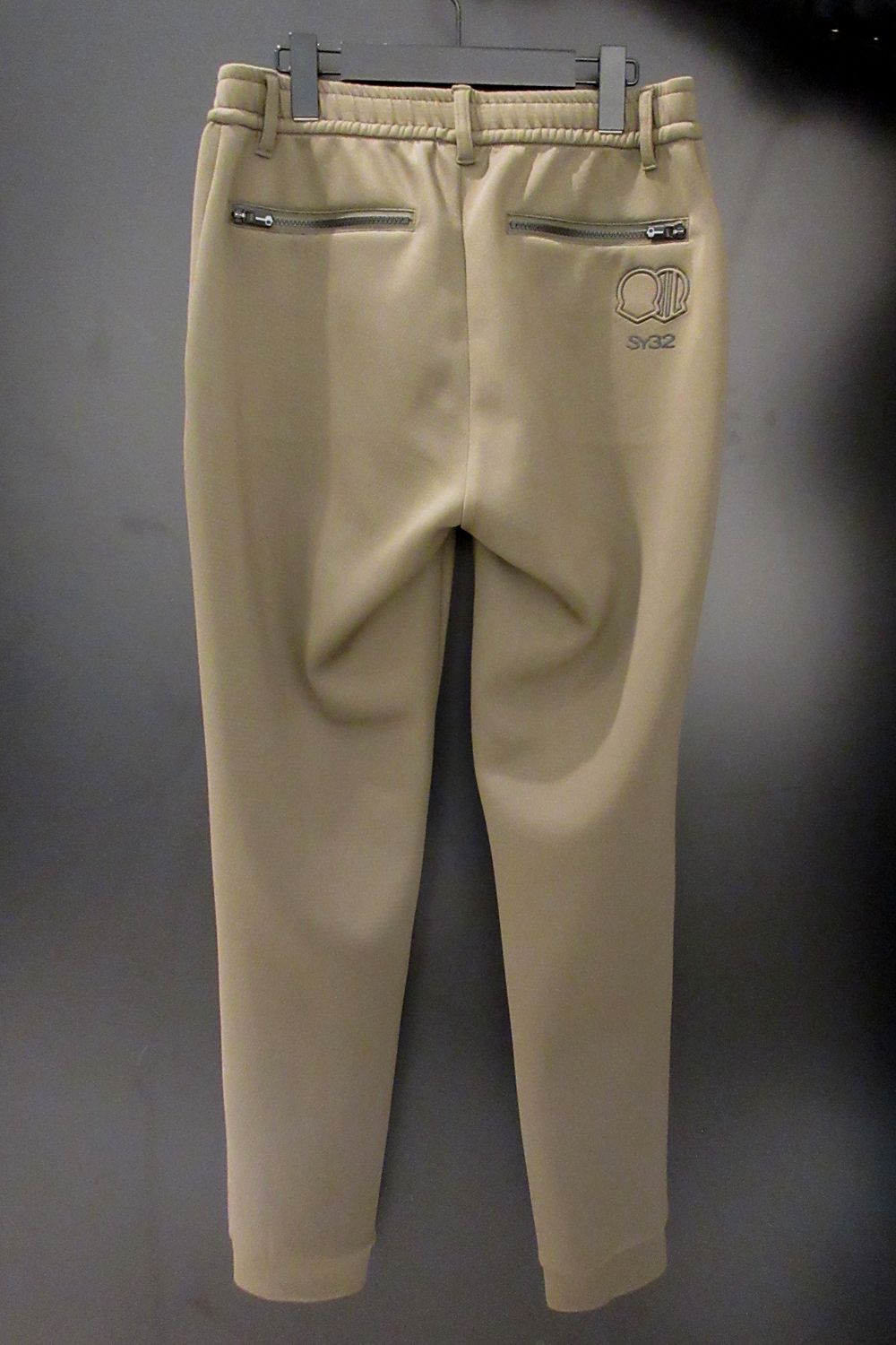 【26AW】 DOUBLE MESH KNIT LONG PANTS / メッシュ ロングパンツ (カーキ) (10月上旬入荷予定）