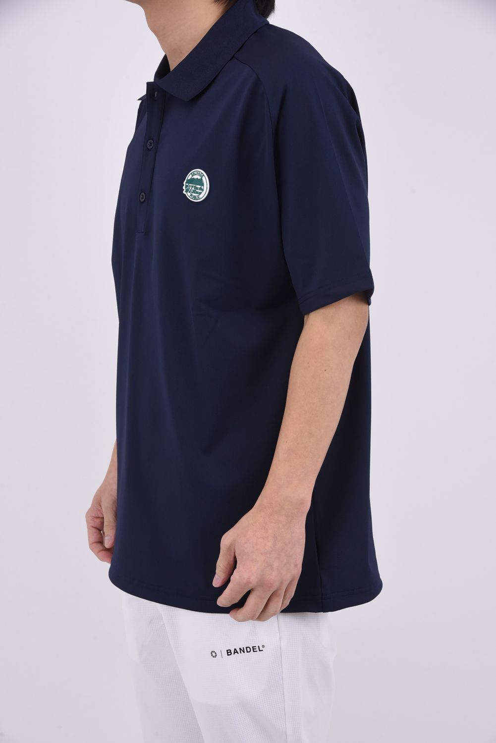 【2026SS】 Alohea Tech Polo SS (Pitch&Run) / ショートスリーブ ポロシャツ (ネイビー)