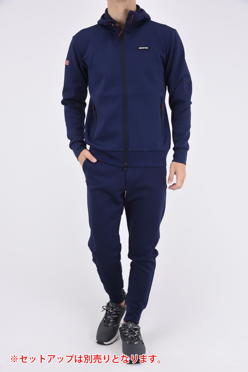 BRIEFING - MENS 3D LOGO PARKA BBG241 / 3Dロゴ ストレッチ