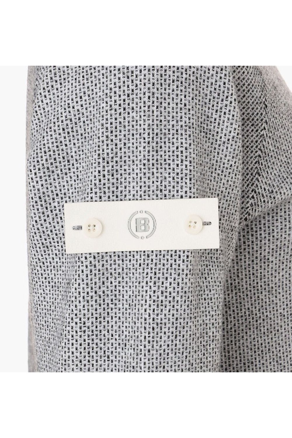 【25AW】【レディース】 WS BIRDS EYE LOGO CREWNECK KNIT / フロントロゴ バーズアイパターン クルーネックニット (ホワイト)