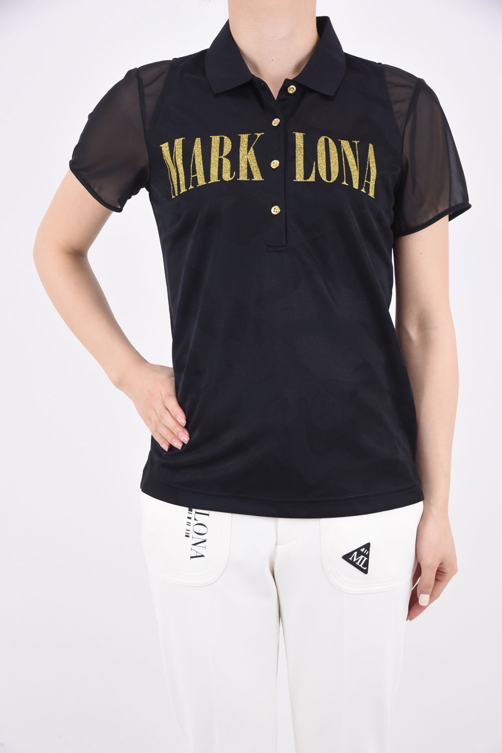 新品！MARK&LONA レディースポロシャツ Mサイズ